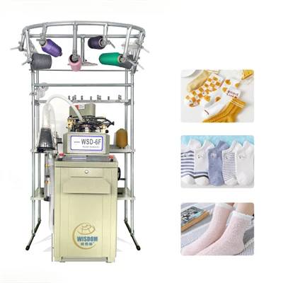 Machine à tricoter de chaussette du cylindre simple 3,5" de conducteur simple